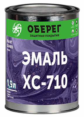 PaintGuard Эмаль химстойкая ХC-710 База С